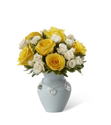 The FTD Mother's Charm™ Rose Bouquet - Boy